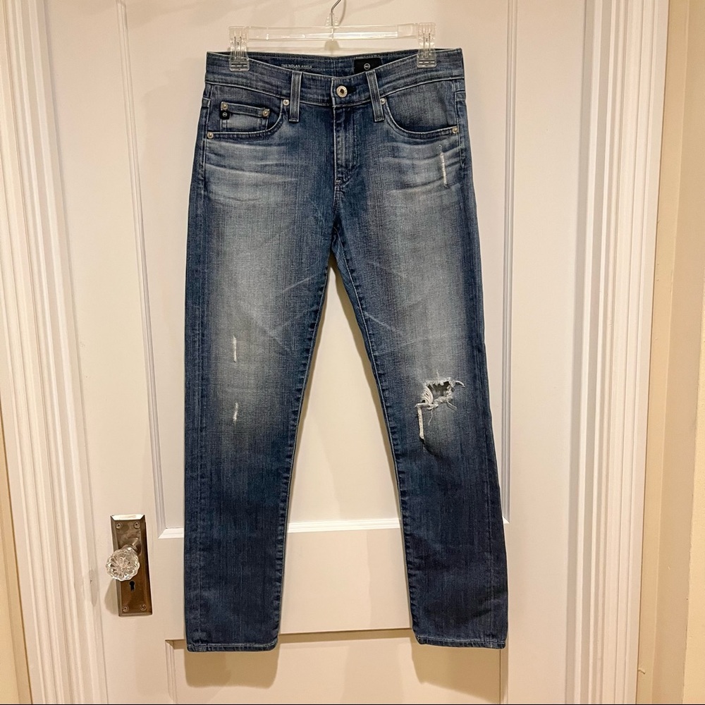 AG Adriano Goldschmied Nolan Ankle Relaxed Slim Ankle Jeans 26R